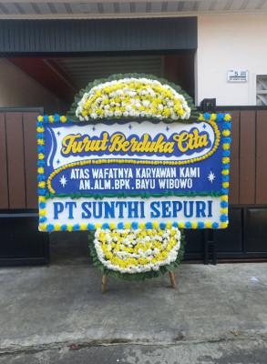 Papan Bunga Duka di Tlahab