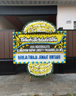 Papan Bunga Duka di Tlahab